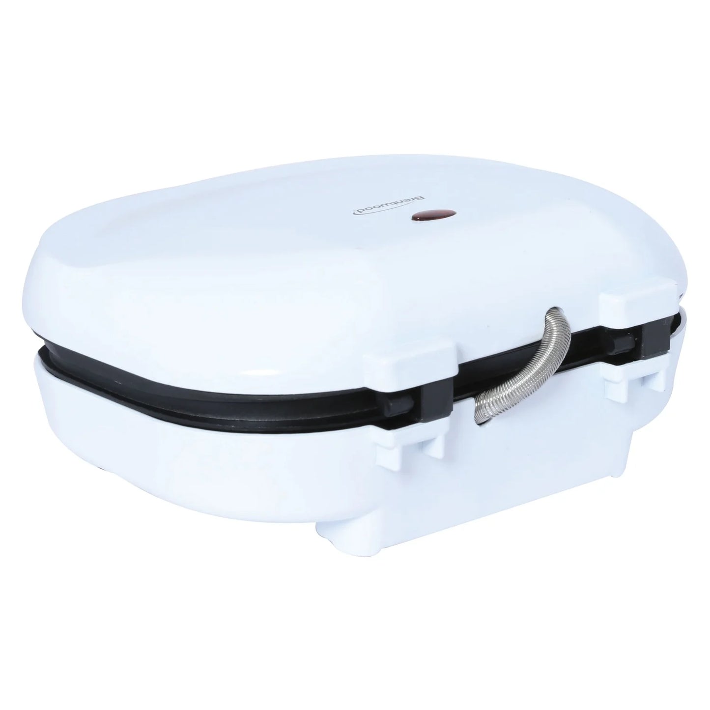 TS-605 Non-Stick 750W Indoor Electric Contact Grill, White