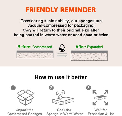 Non Scratch Scrub Sponge, 24Count, Sponges for Dishes, Sponges Kitchen, Cleaning Sponge, Cleans Fast without Scratching, Stands up to Stuck-On Grime, Cleaning Power for Everyday Jobs