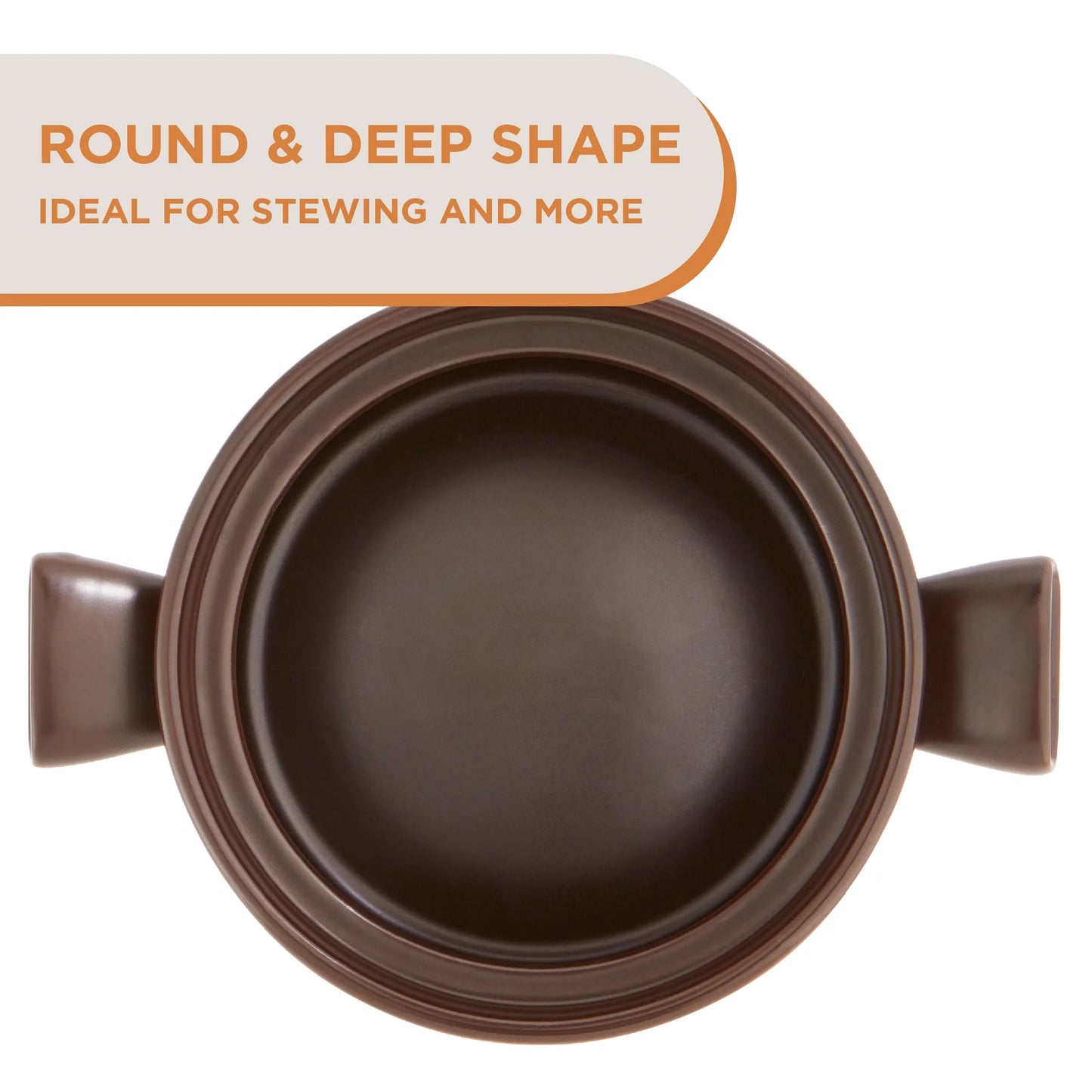 2.5L Pottery Cooking Pot