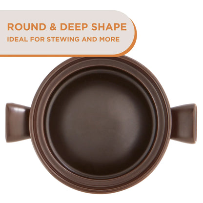 2.5L Pottery Cooking Pot