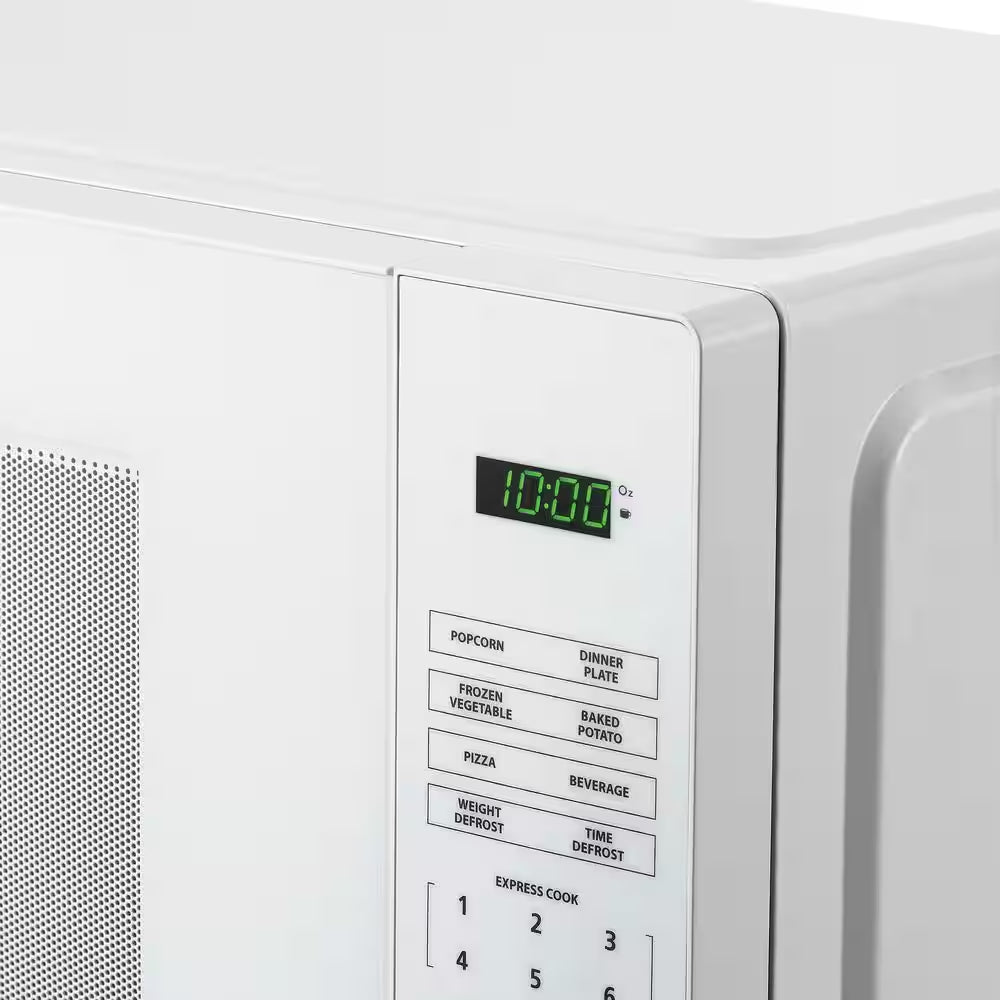 1.1 Cu. Ft. Countertop Microwave Oven in White