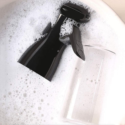 Oil Sprayer for Cooking, 7Oz/210Ml Olive Oil Spray Bottle Dispenser, BBQ Cooking Spray Bottle for Cooking, Baking, Salad, Air Fryer, Roasting (Black)