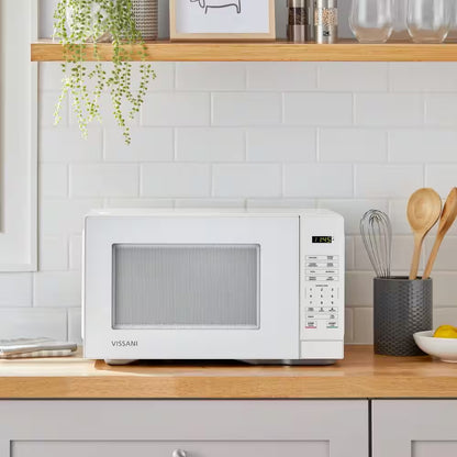 1.1 Cu. Ft. Countertop Microwave Oven in White