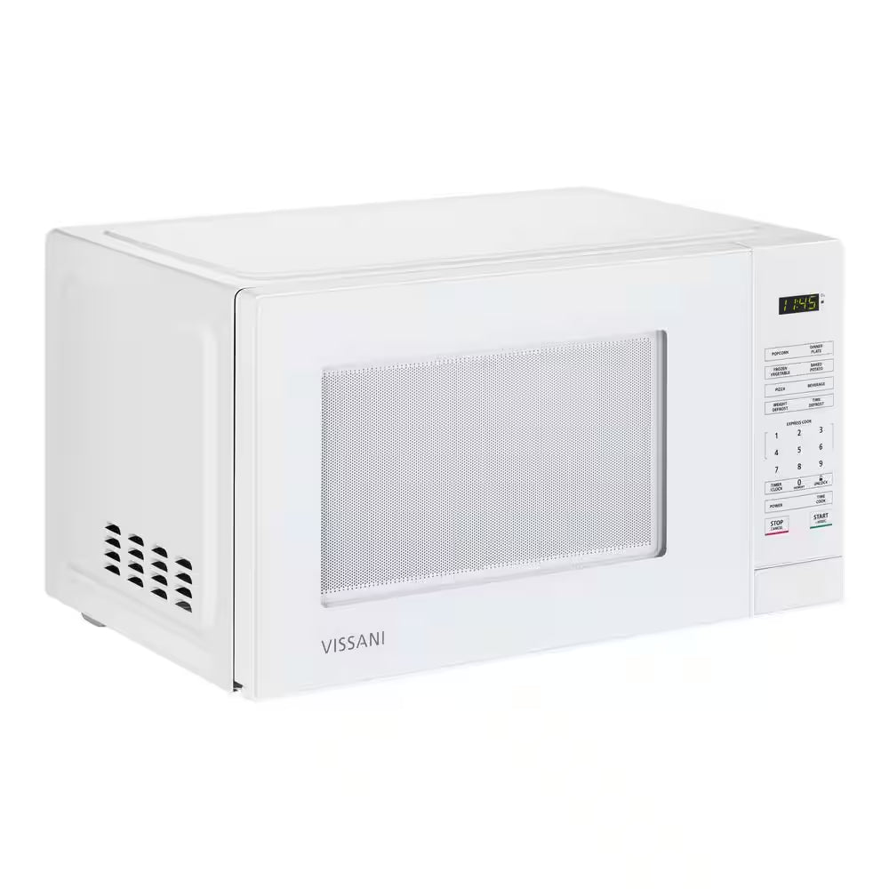 1.1 Cu. Ft. Countertop Microwave Oven in White