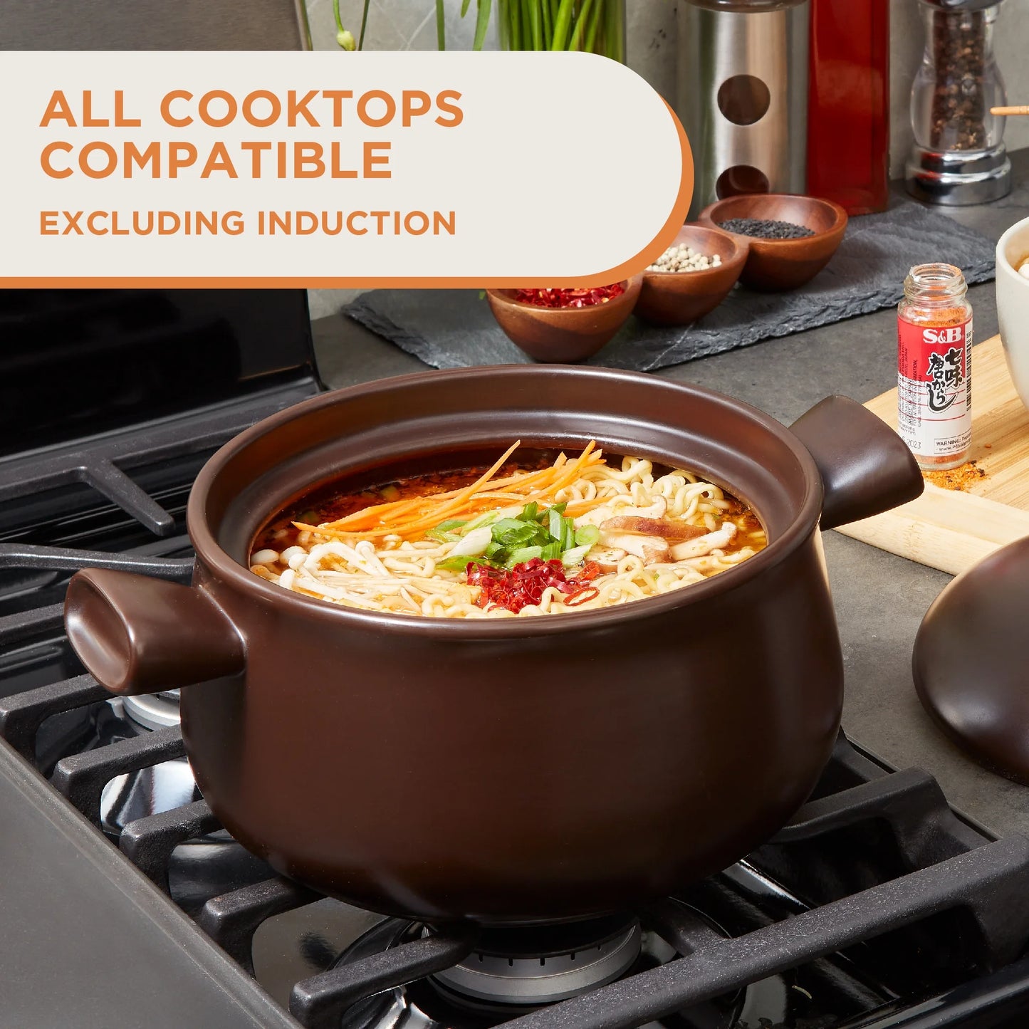 2.5L Pottery Cooking Pot