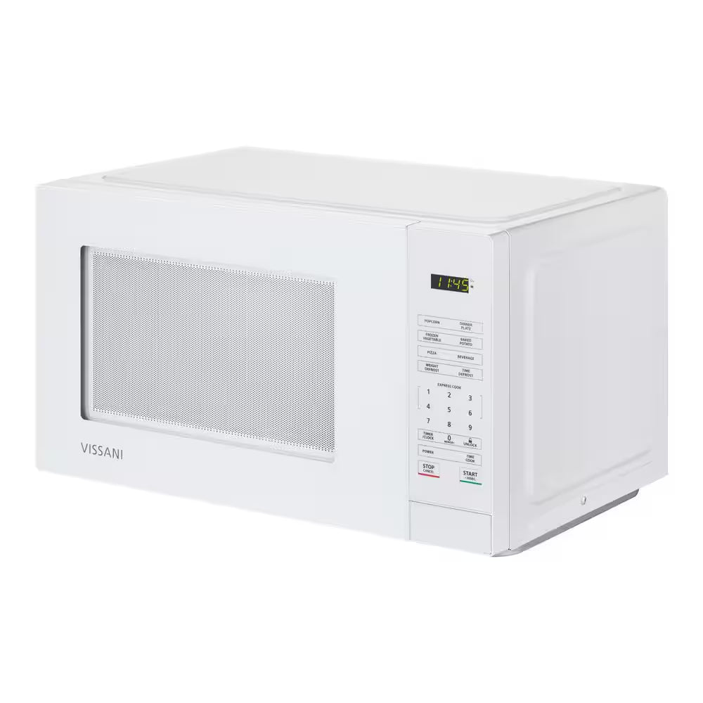 1.1 Cu. Ft. Countertop Microwave Oven in White