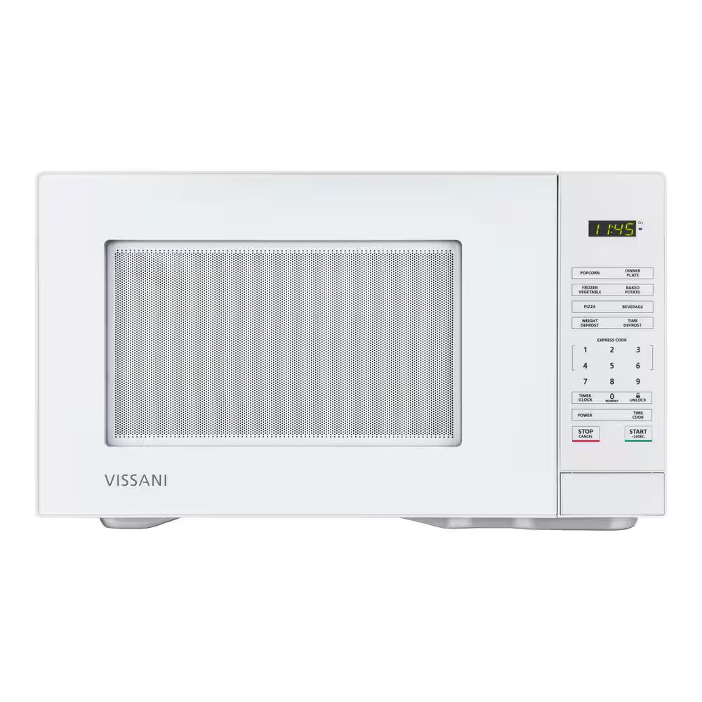 1.1 Cu. Ft. Countertop Microwave Oven in White
