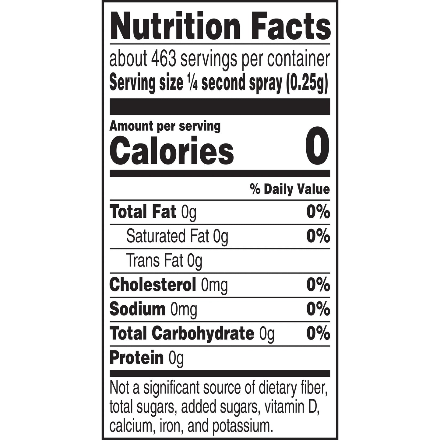 Non-Stick Butter Cooking Spray, 5 Oz.