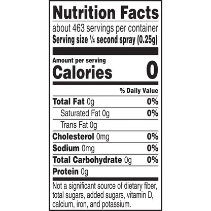 Non-Stick Butter Cooking Spray, 5 Oz.