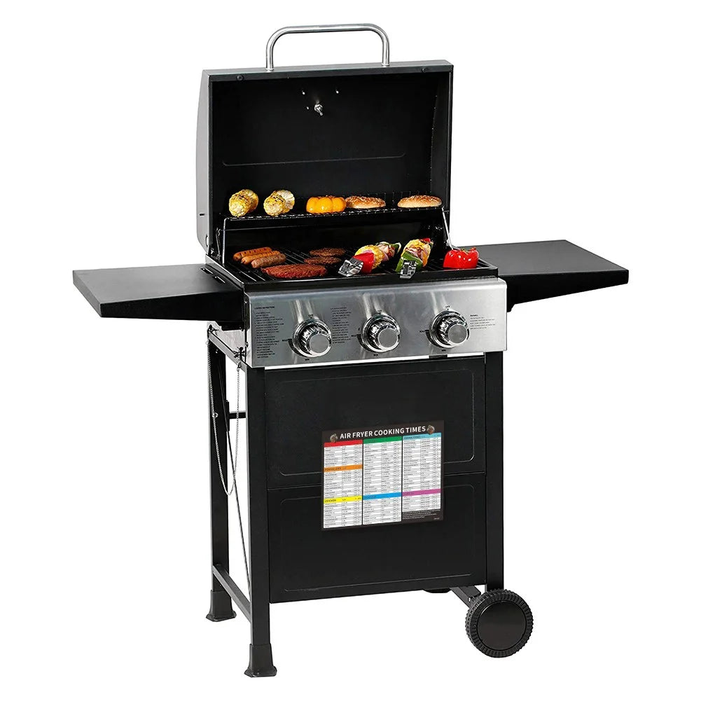 Air Fryer Cheat Sheet Magnetic Air Fryer Cooking Times Chart Magnet Cheat Sheet Set Air Fryer Accessories Cook Book Recipe Card Meat Temp Guide