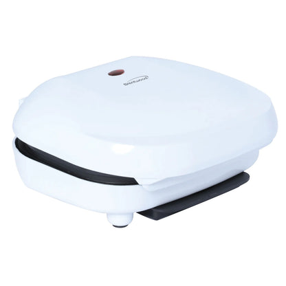 TS-605 Non-Stick 750W Indoor Electric Contact Grill, White
