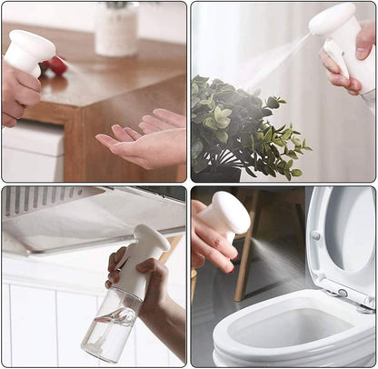 Oil Sprayer for Cooking, 7Oz/210Ml Olive Oil Spray Bottle Dispenser, BBQ Cooking Spray Bottle for Cooking, Baking, Salad, Air Fryer, Roasting (Black)